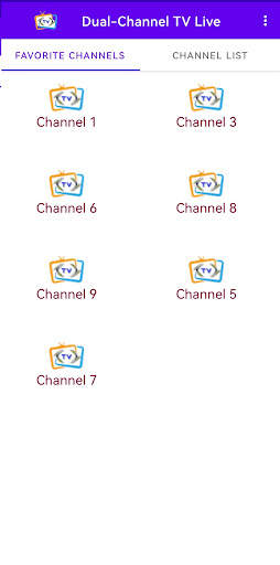 Dual-Channel TV Live screenshot 2