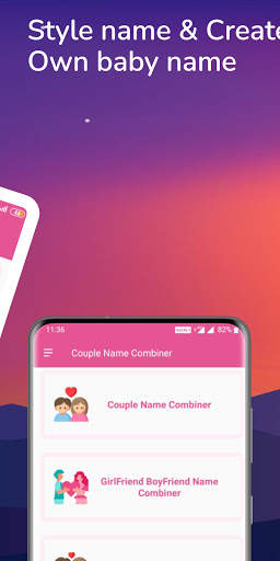 Couple Name Combiner - Baby Name (MOM DAD=BABY) screenshot 2