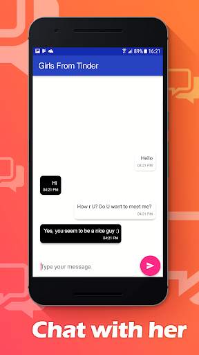 Chat with sexy girls prank screenshot 2