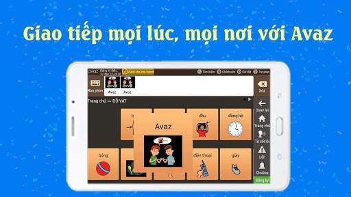 Ứng dụng Avaz Tiếng Việt cho giao tiếp. screenshot 10