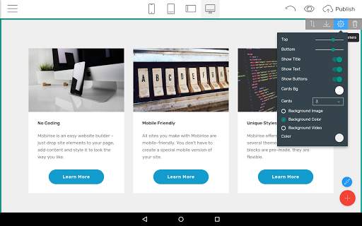Mobirise Website Builder screenshot 11