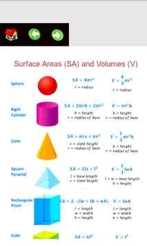 Algebra Useful Formulas screenshot 3