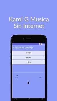 Karol G Musica Sin Internet Offline 2019 screenshot 1