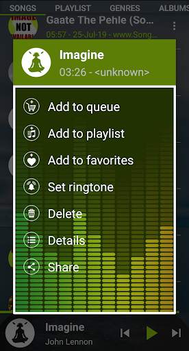 goZEN Music Player - Free Mp3 Player & Equalizer screenshot 8