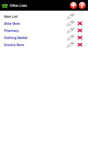 Shopping list screenshot 9