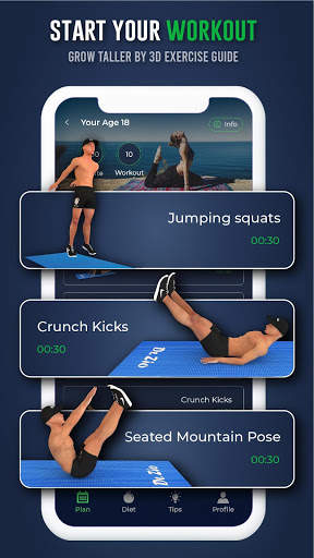 Height Increase after 18 -Yoga Exercise, Be Taller screenshot 6