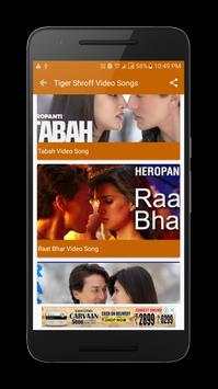 HD Video songs for Tiger Shroff screenshot 6
