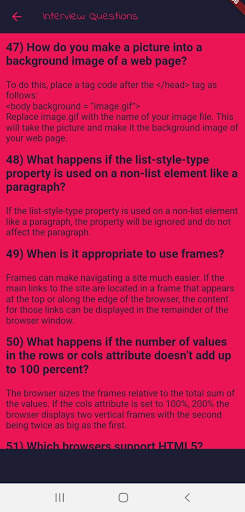 Html Programming App 7 تصوير الشاشة