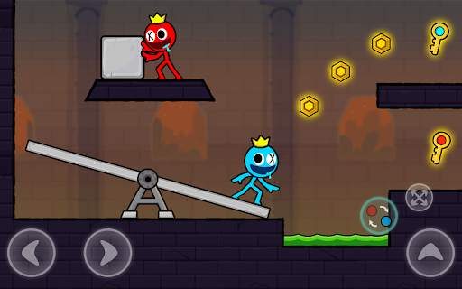 Red and Blue Stickman 2 screenshot 18