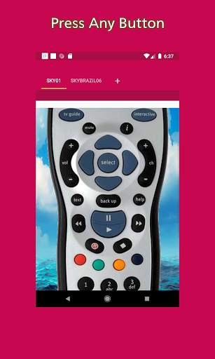 Sky TV  Remote Control screenshot 6