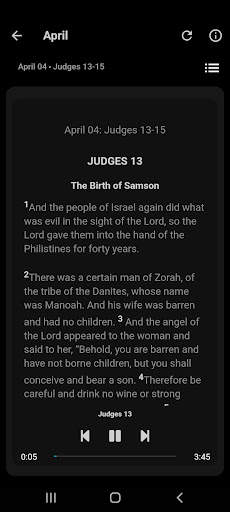 English Audio Bible: ESV screenshot 24