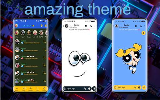 WA MOD Tema Biru - GB Version screenshot 1