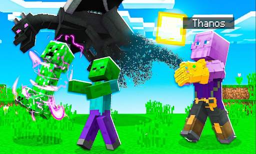 Thanos Mod for Minecraft PE screenshot 1
