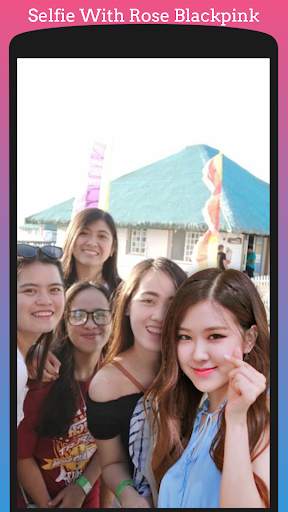 Selfie With Rose BlackPink screenshot 2
