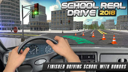 School Real Drive 2018 screenshot 2