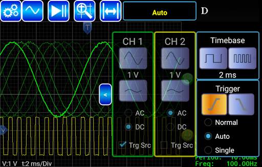 AR-Oscilloscope screenshot 3