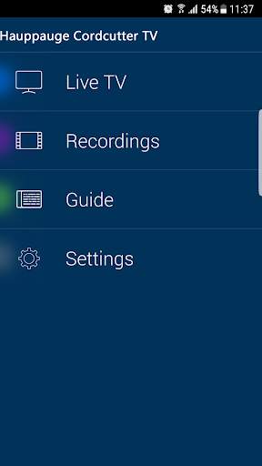 Hauppauge myTV screenshot 2