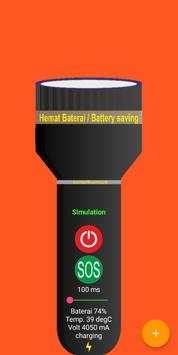 Flashlight - Hemat baterai / saving battery screenshot 7