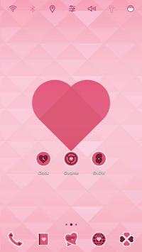 Heart Twinkle Launcher theme screenshot 2