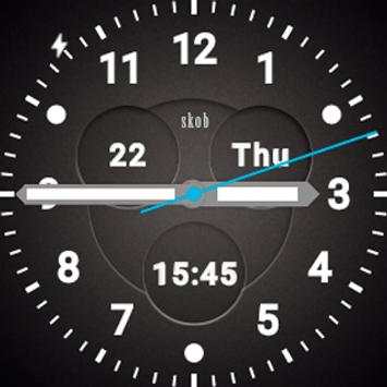 Night Vision Skob Watch Face screenshot 3
