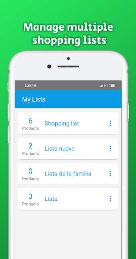 MyGroceries - Shopping list screenshot 3