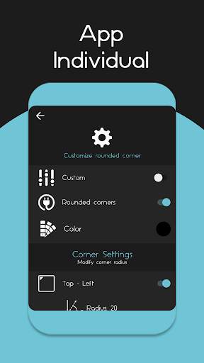 Cornora - Round Corner screenshot 5