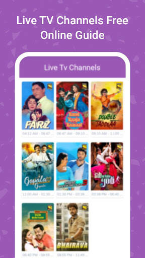 Live TV Channels Free Online Guide screenshot 2