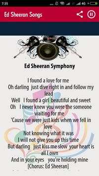 Ed Sheeran Songs screenshot 2