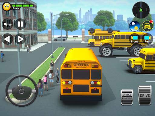 School Bus Simulator Driving screenshot 9