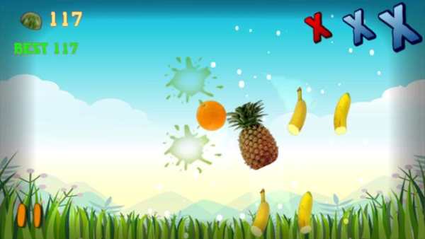 Flying Fruit Ninja screenshot 4