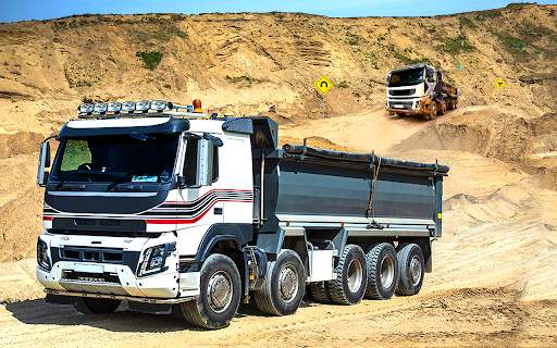 Dumper Truck Driving Trash Truck Simulation screenshot 3