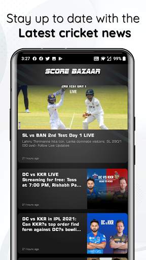Score Bazaar - Cricket Live Line Score screenshot 4