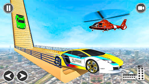 автомобильный трюк 3D игра скриншот 3