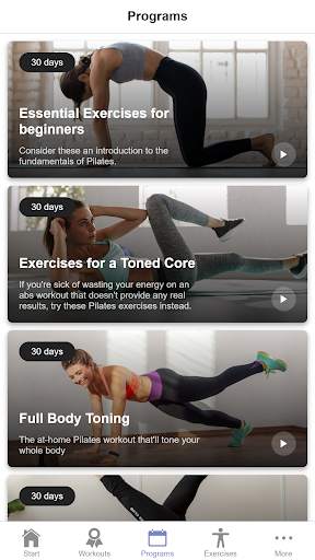 Pilates Exercises - All Levels 3 تصوير الشاشة