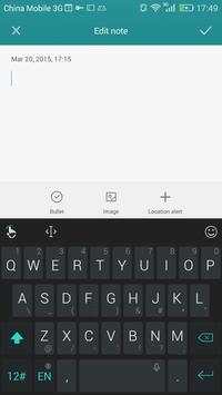 TouchPal English (US) Keyboard 1 تصوير الشاشة
