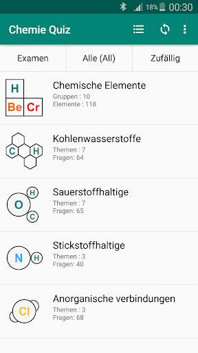 Chemie Quiz screenshot 1