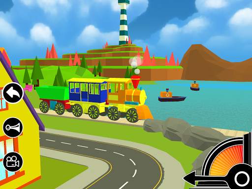 3D Fun Learning Toy Train Game For Kids & Toddlers screenshot 12