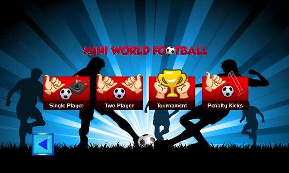 Mini World Football screenshot 1