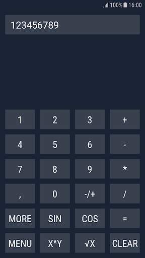 Simple Calculator With Colorful screenshot 1