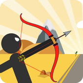Archery shooter - stickman icon