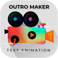 Outro Maker - Short Intro Video : Text Animation logo