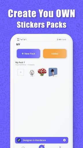 Anim live sticker-WAStickerApp screenshot 2