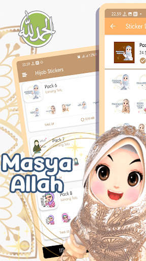 Hijab Sticker for Whatsapp screenshot 1