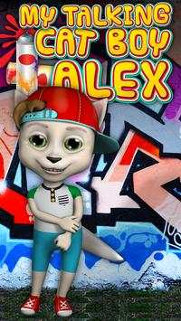 My Talking Cat Boy Alex screenshot 1