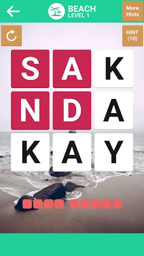 Unscramble Word Search: Wordscapes Puzzle Game screenshot 1