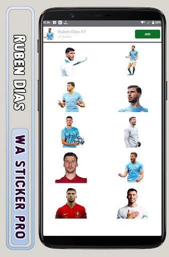 Ruben Dias - WA Sticker Pro screenshot 7