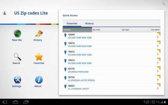 US Zip codes Lite screenshot 6
