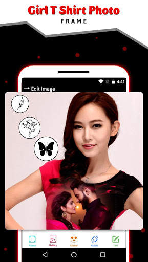 Girl T Shirt Photo Frame screenshot 5