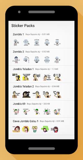 Sticker Jomblo Bucin Happy Ngenes Lucu screenshot 1
