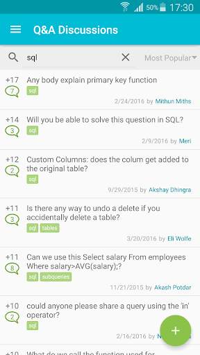 Learn SQL screenshot 6